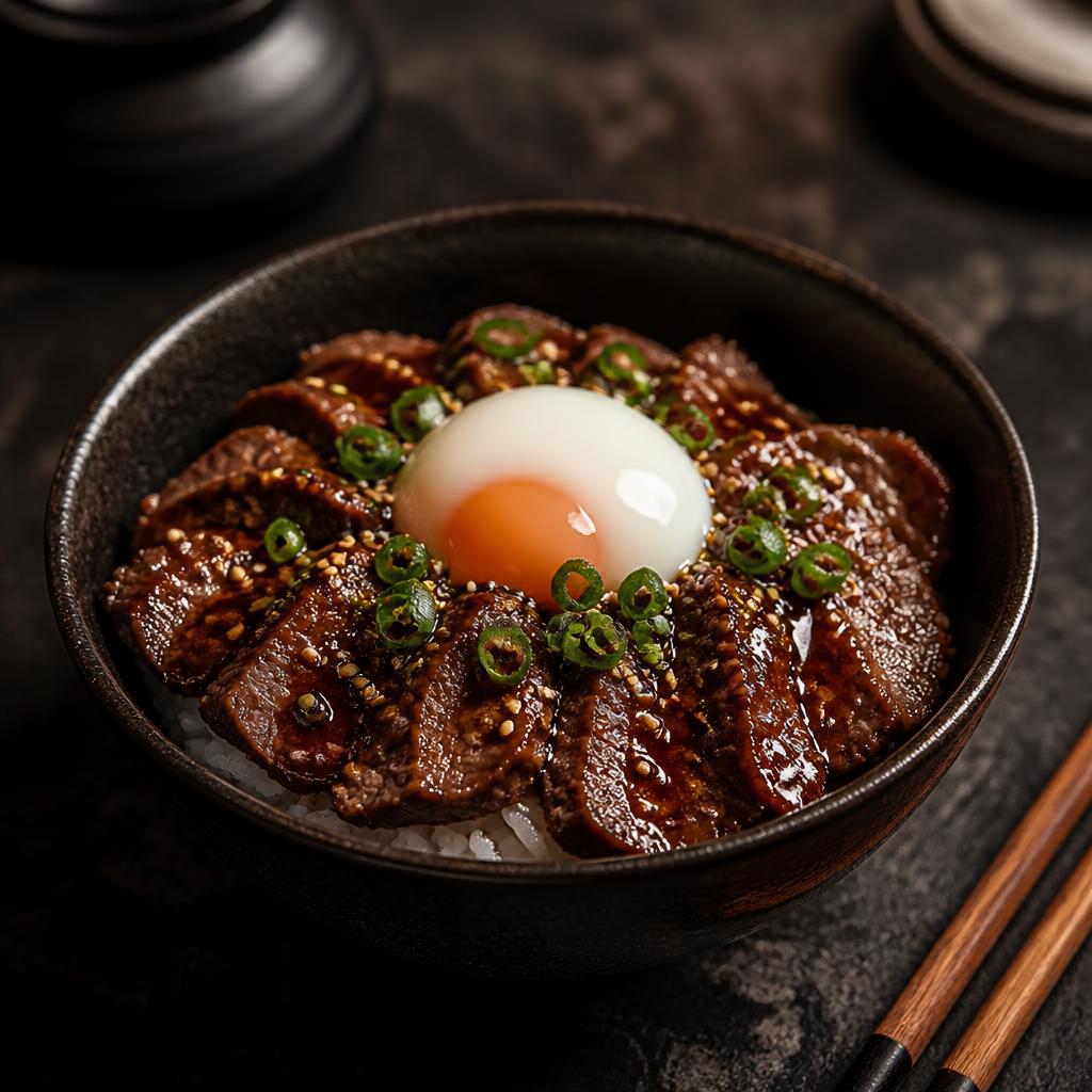 Teriyaki Beef Mini Donburi